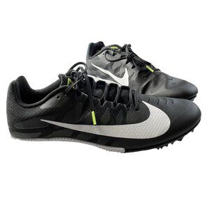 Nike Zoom Rival S9 Track Spike Cleat Shoes Mens Size 13 Black Sneakers
